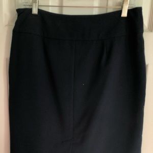 212 Collection Navy Pencil Skirt-Size 8